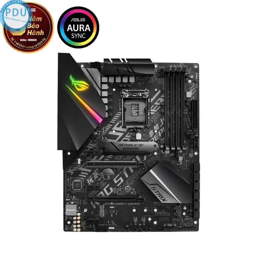 Mainboard ASUS ROG STRIX B365-F GAMING (Intel B365, Socket 1151, ATX, 4 khe RAM DDR4)