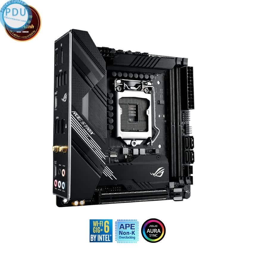 Mainboard ASUS ROG STRIX B460-I GAMING (Intel B460, Socket 1200, Mini-ITX, 2 khe Ram DDR4)