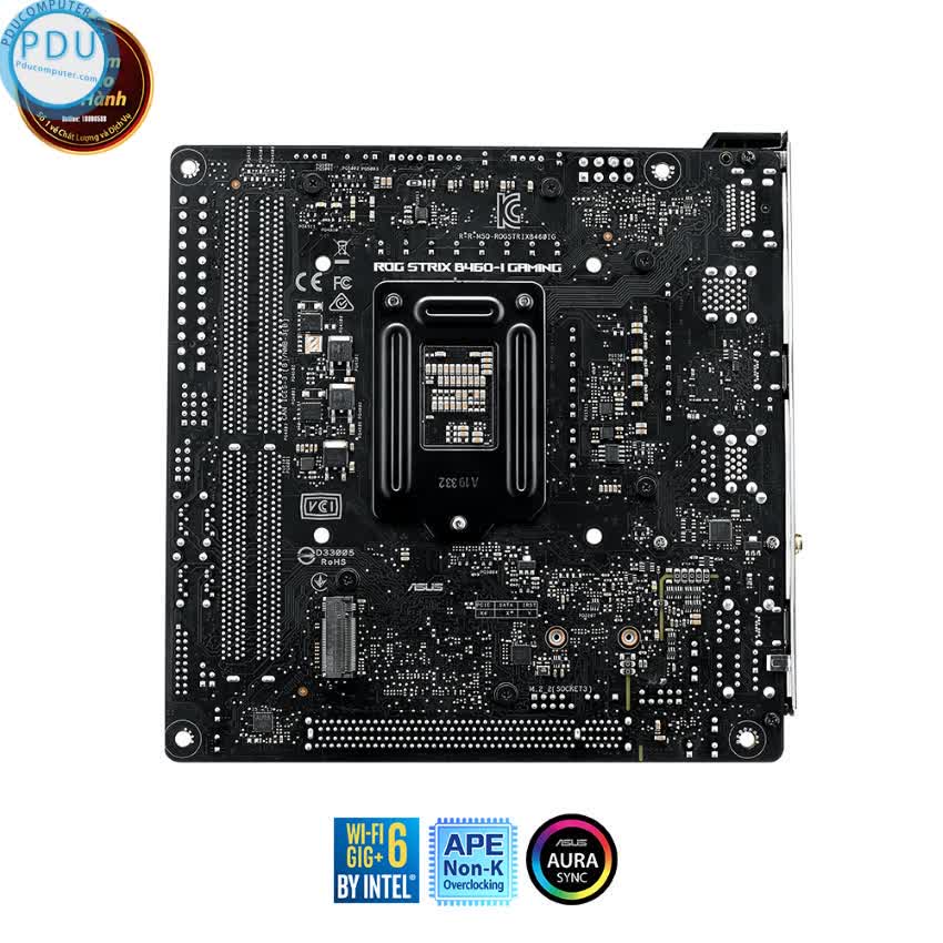 Mainboard ASUS ROG STRIX B460-I GAMING (Intel B460, Socket 1200, Mini-ITX, 2 khe Ram DDR4)