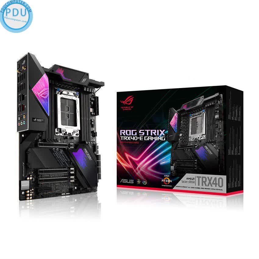 Mainboard ASUS ROG STRIX TRX40-E GAMING (AMD TRX40, Socket sTRX4, E-ATX, 8 khe RAM DDR4)
