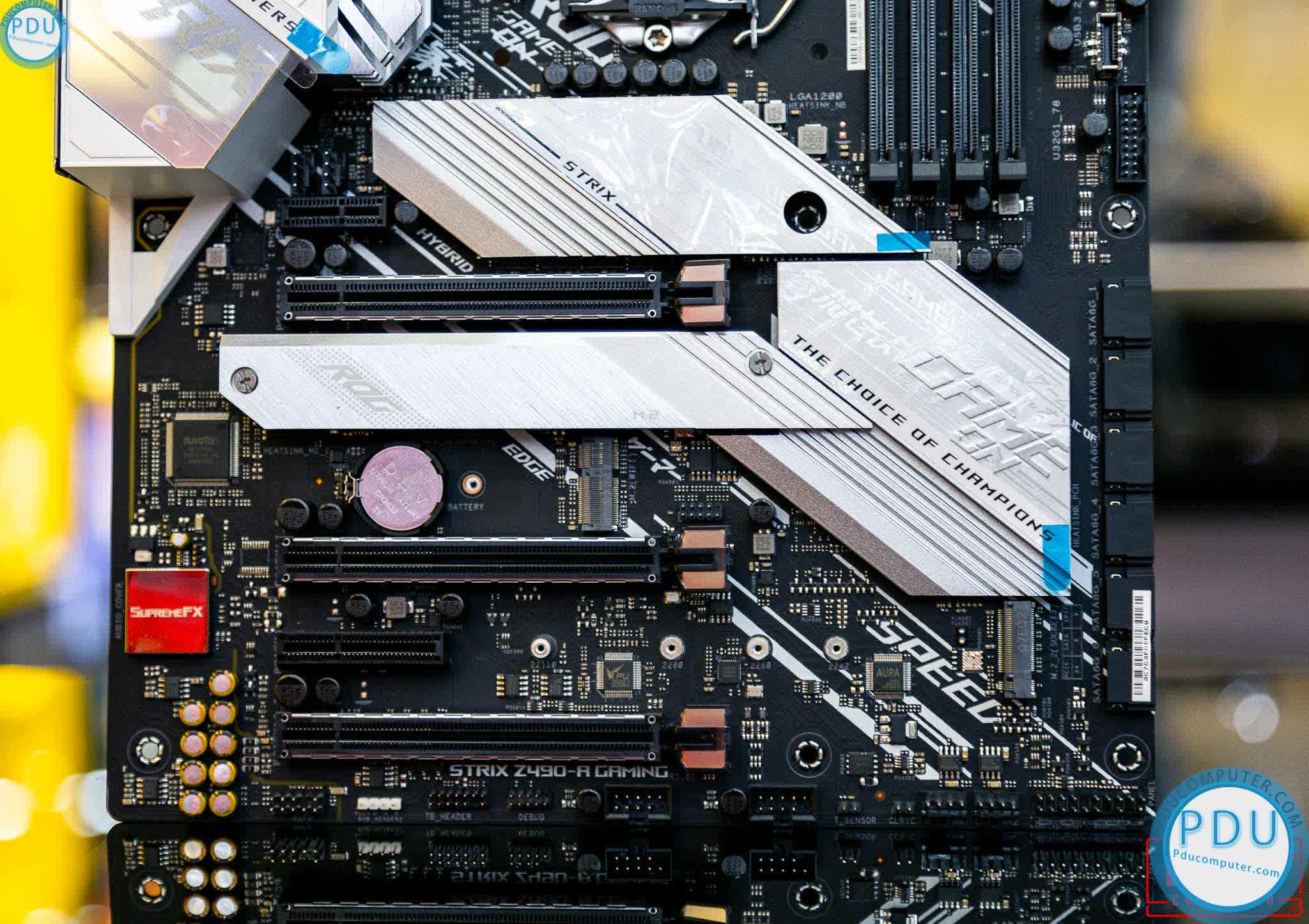 Mainboard ASUS ROG STRIX Z490-A GAMING (Intel Z490, Socket 1200, ATX, 4 khe RAM DDR4)