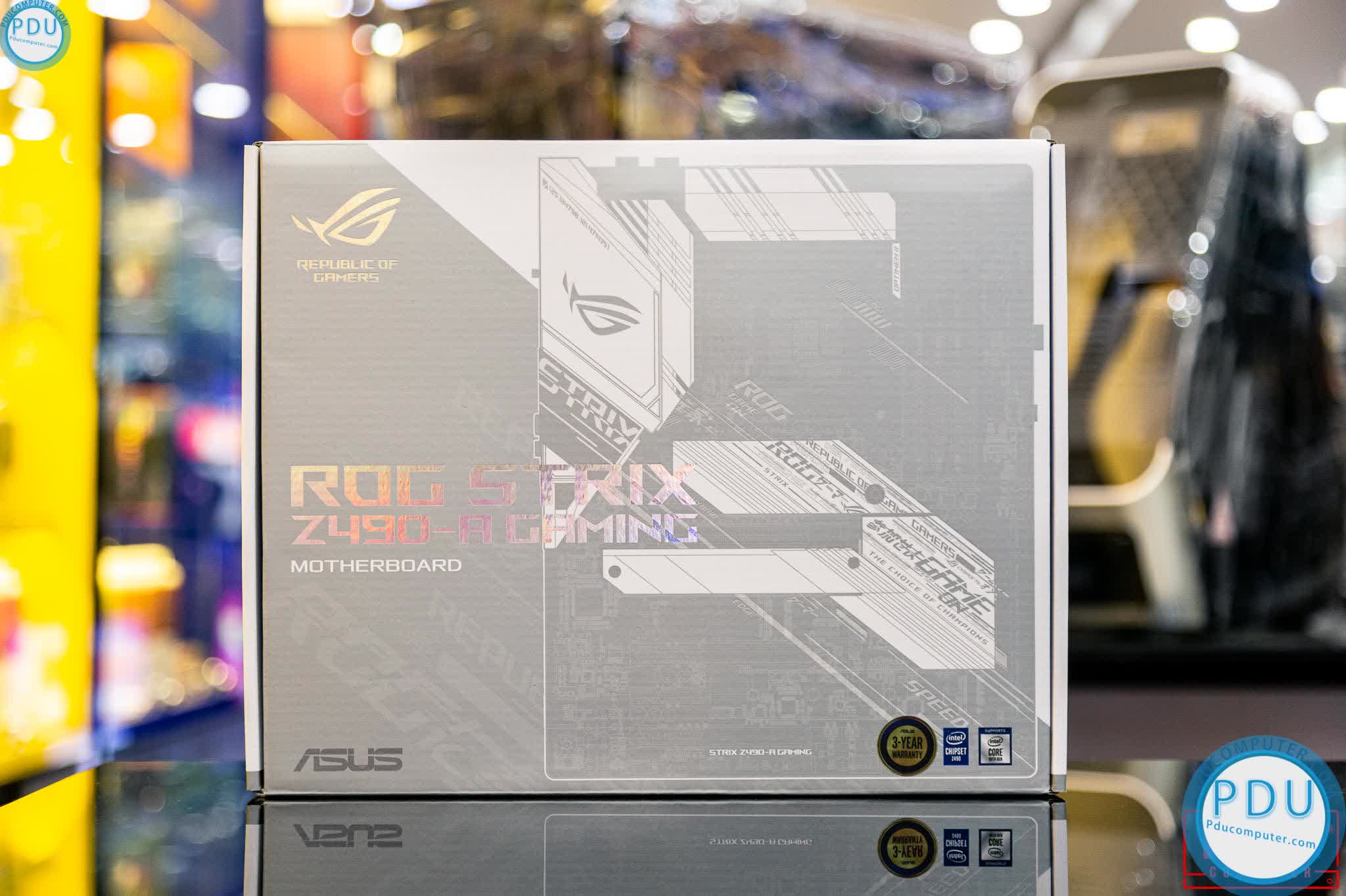 Mainboard ASUS ROG STRIX Z490-A GAMING (Intel Z490, Socket 1200, ATX, 4 khe RAM DDR4)