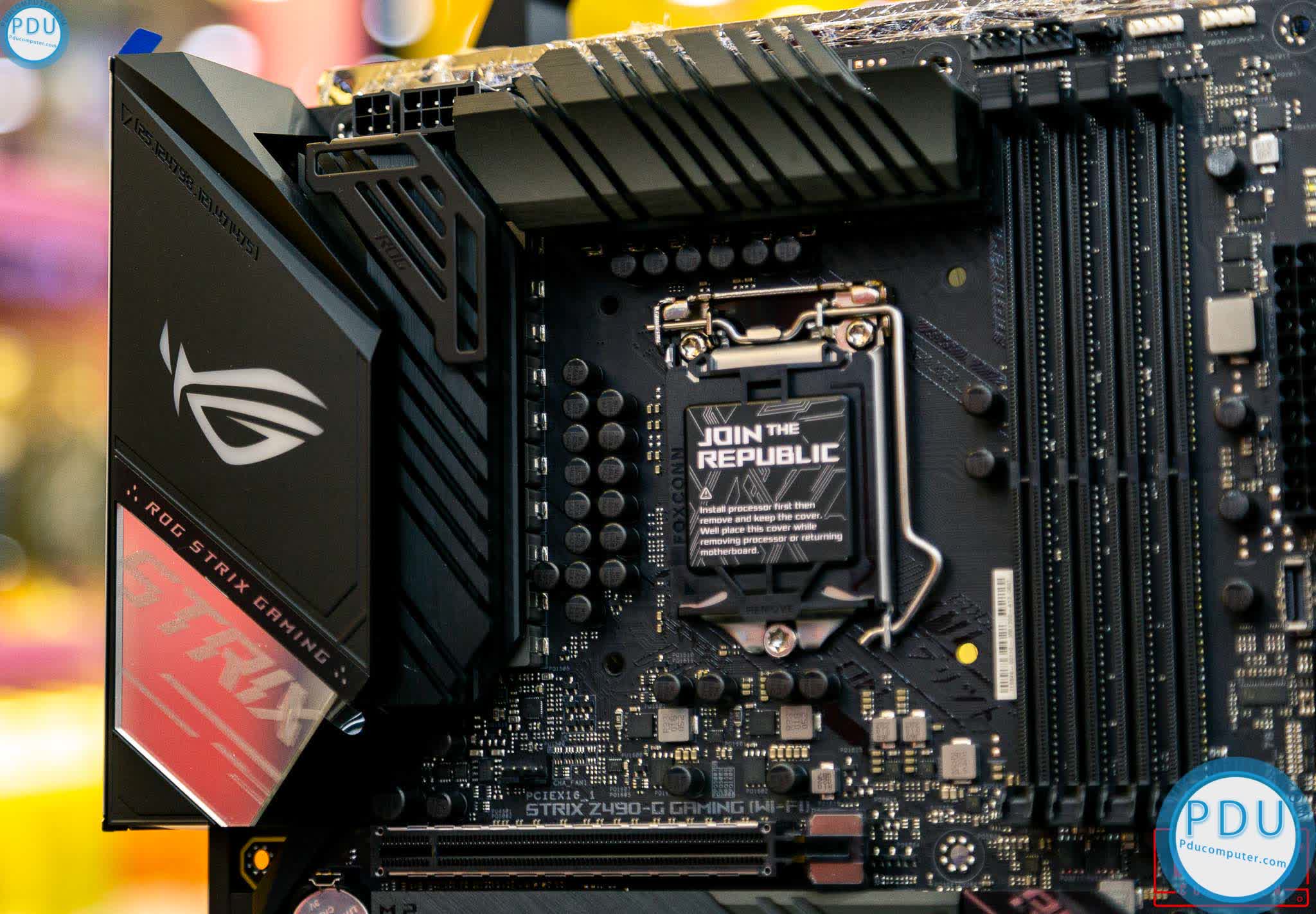 Mainboard ASUS ROG STRIX Z490-G (WI-FI) GAMING (Intel Z490, Socket 1200, m-ATX, 4 khe RAM DDR4)