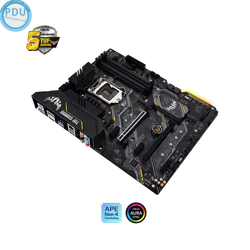 Mainboard ASUS TUF GAMING B460-PLUS (Intel B460, Socket 1200, ATX, 4 khe Ram DDR4)