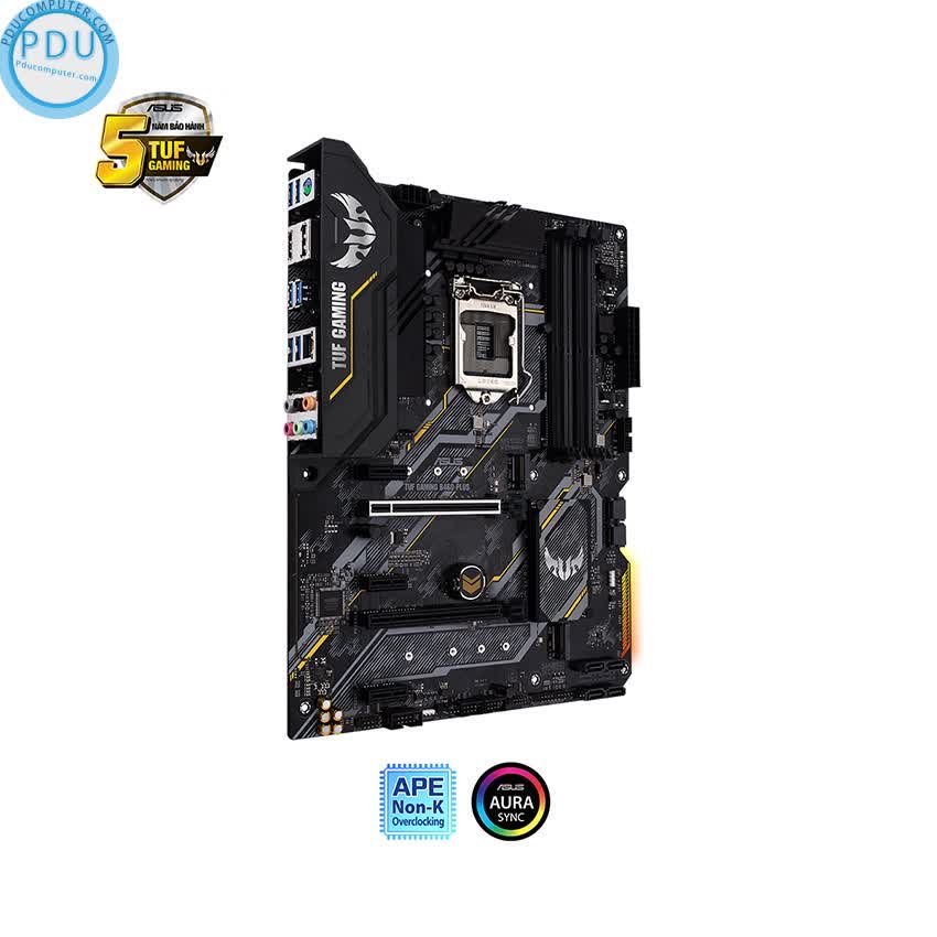 Mainboard ASUS TUF GAMING B460-PLUS (Intel B460, Socket 1200, ATX, 4 khe Ram DDR4)