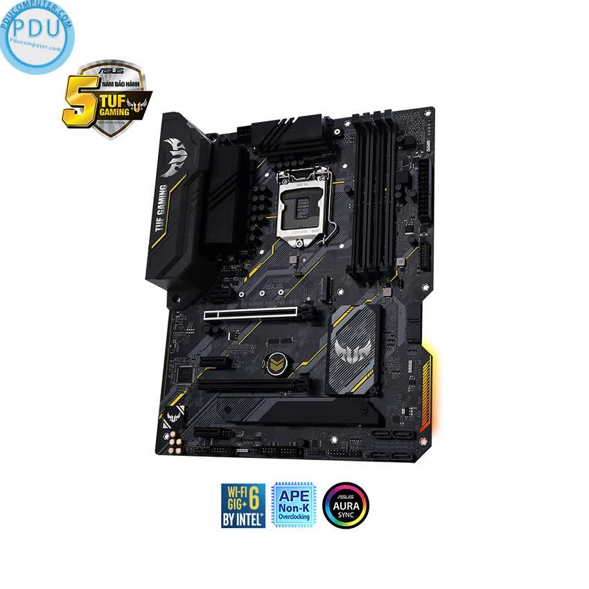 Mainboard ASUS TUF GAMING B460-PRO (WIFI) (Intel B460, Socket 1200, ATX, 4 khe Ram DDR4)