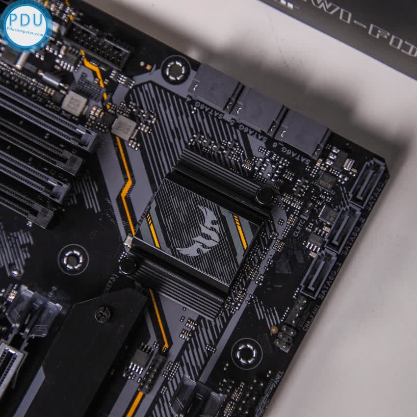 Mainboard ASUS TUF GAMING B460M-PLUS (WIFI) (Intel B460, Socket 1200, m-ATX, 4 khe Ram DDR4)