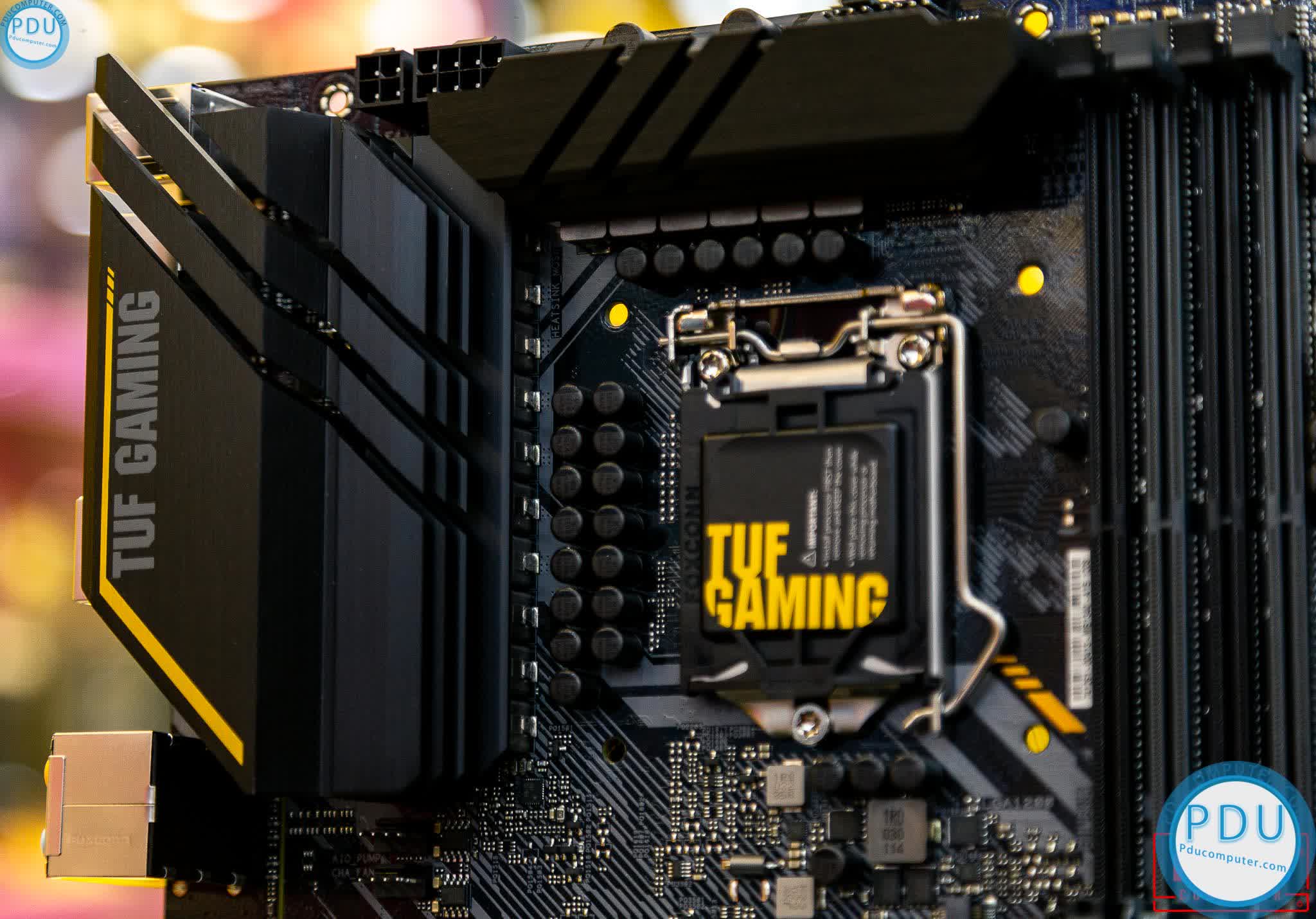 Mainboard ASUS TUF GAMING Z490-PLUS (Intel Z490, Socket 1200, ATX, 4 khe RAM DDR4)