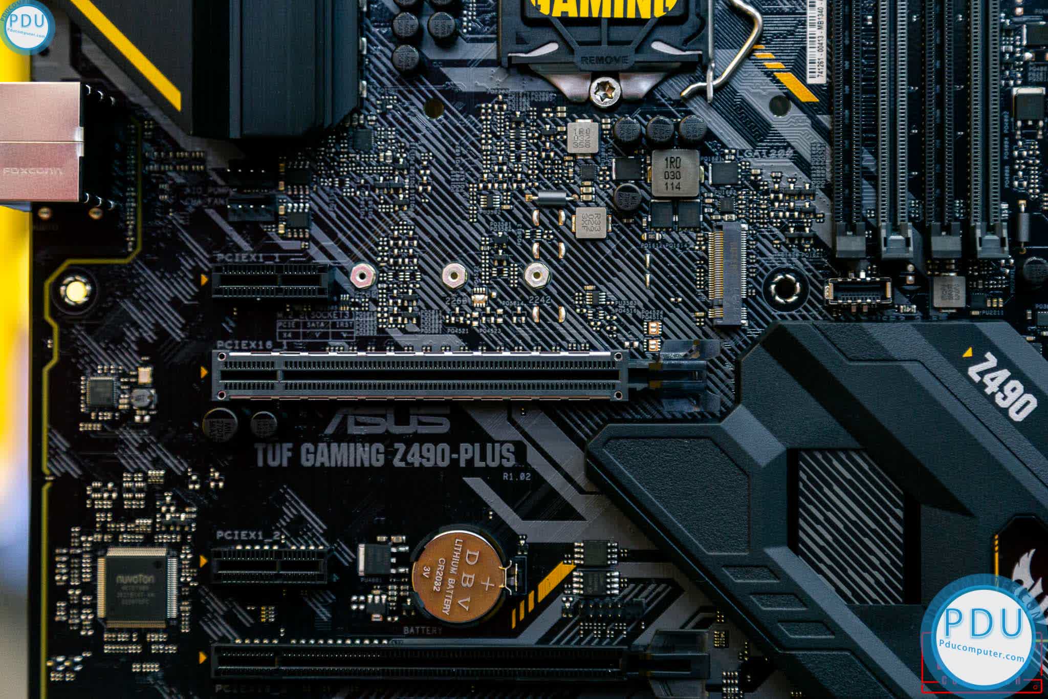 Mainboard ASUS TUF GAMING Z490-PLUS (Intel Z490, Socket 1200, ATX, 4 khe RAM DDR4)