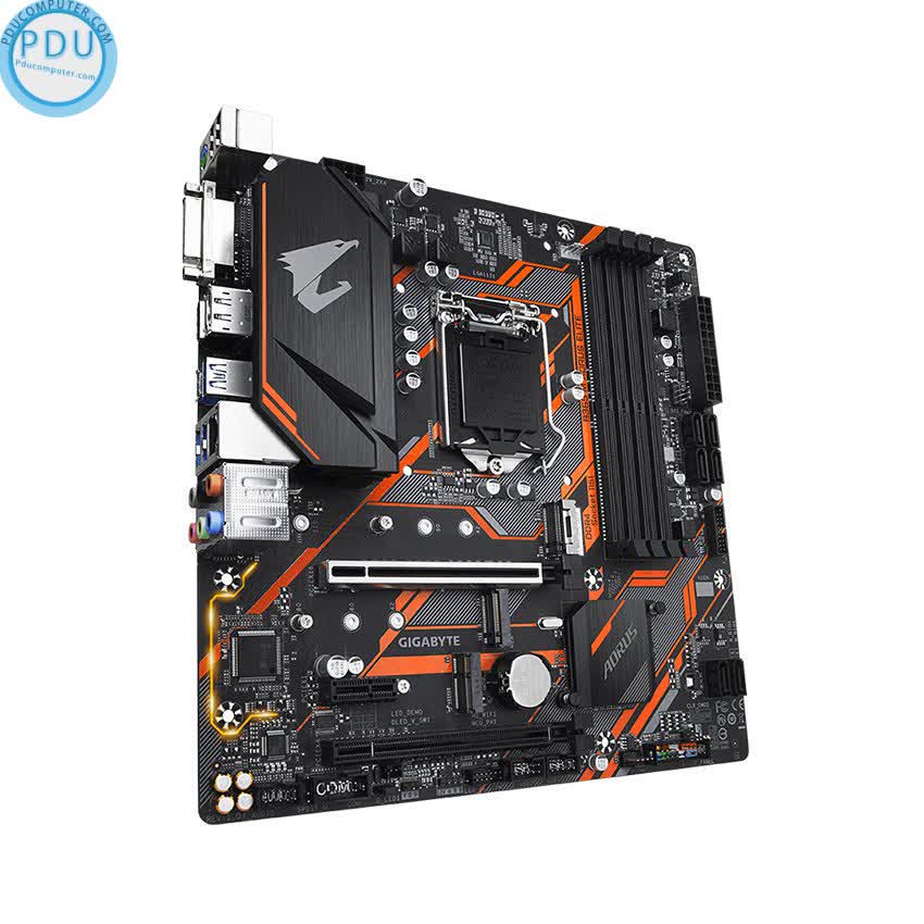 Mainboard GIGABYTE B365M AORUS ELITE (Intel B365, Socket 1151, m-ATX, 4 khe RAM DDR4)