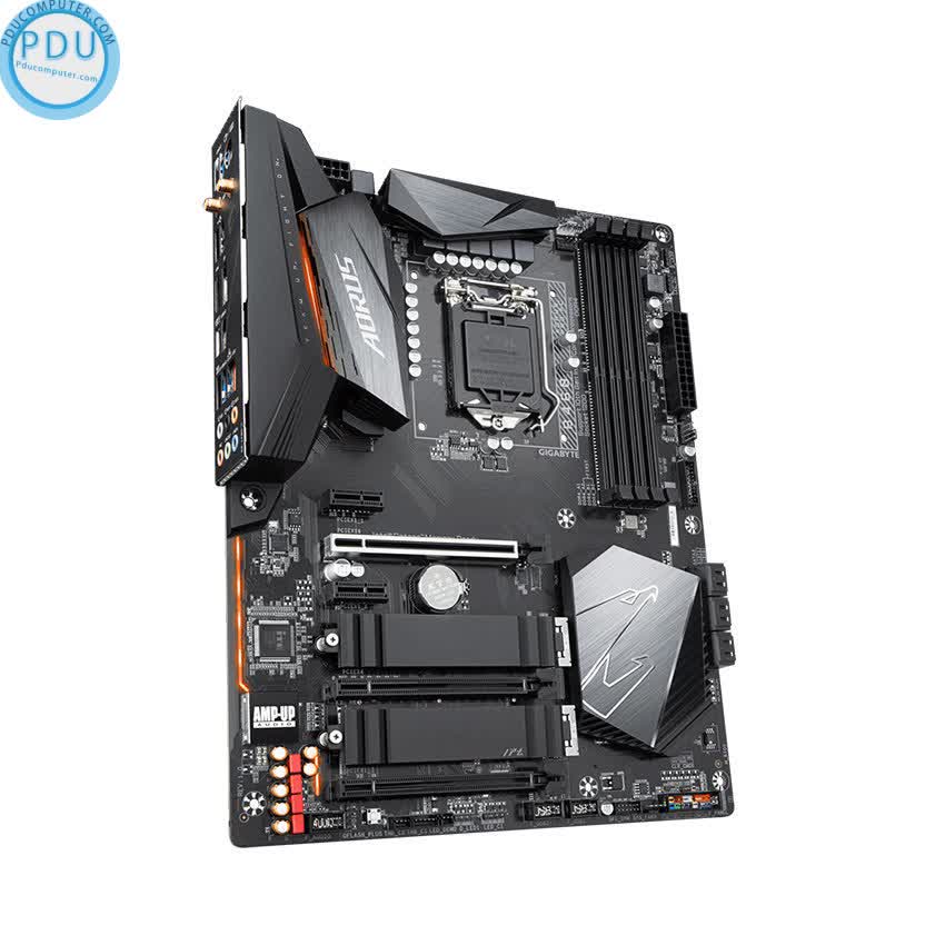 Mainboard Gigabyte B460 AORUS PRO AC (Intel B460, Socket 1200, m-ATX, 4 khe RAM DDR4)