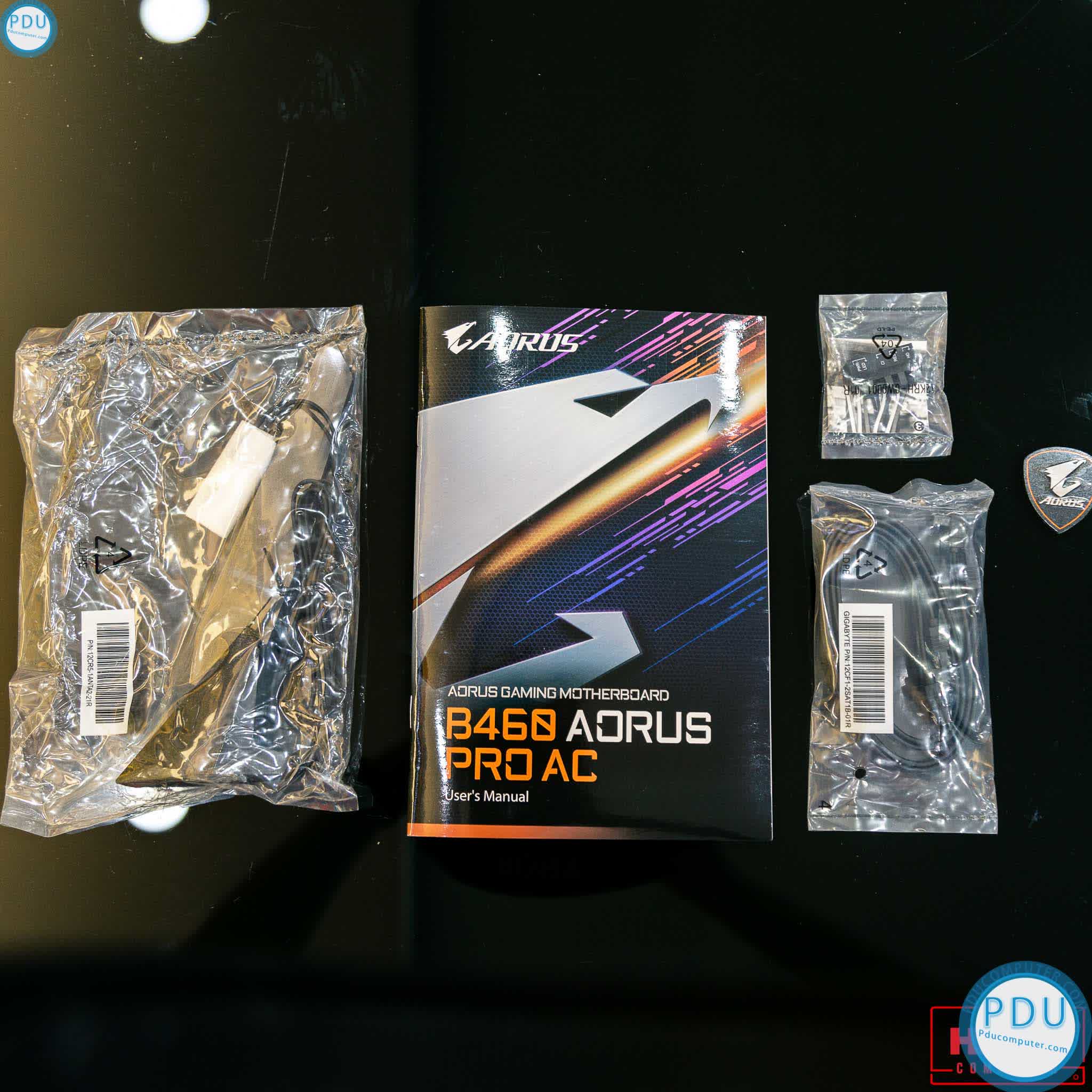 Mainboard Gigabyte B460 AORUS PRO AC (Intel B460, Socket 1200, m-ATX, 4 khe RAM DDR4)