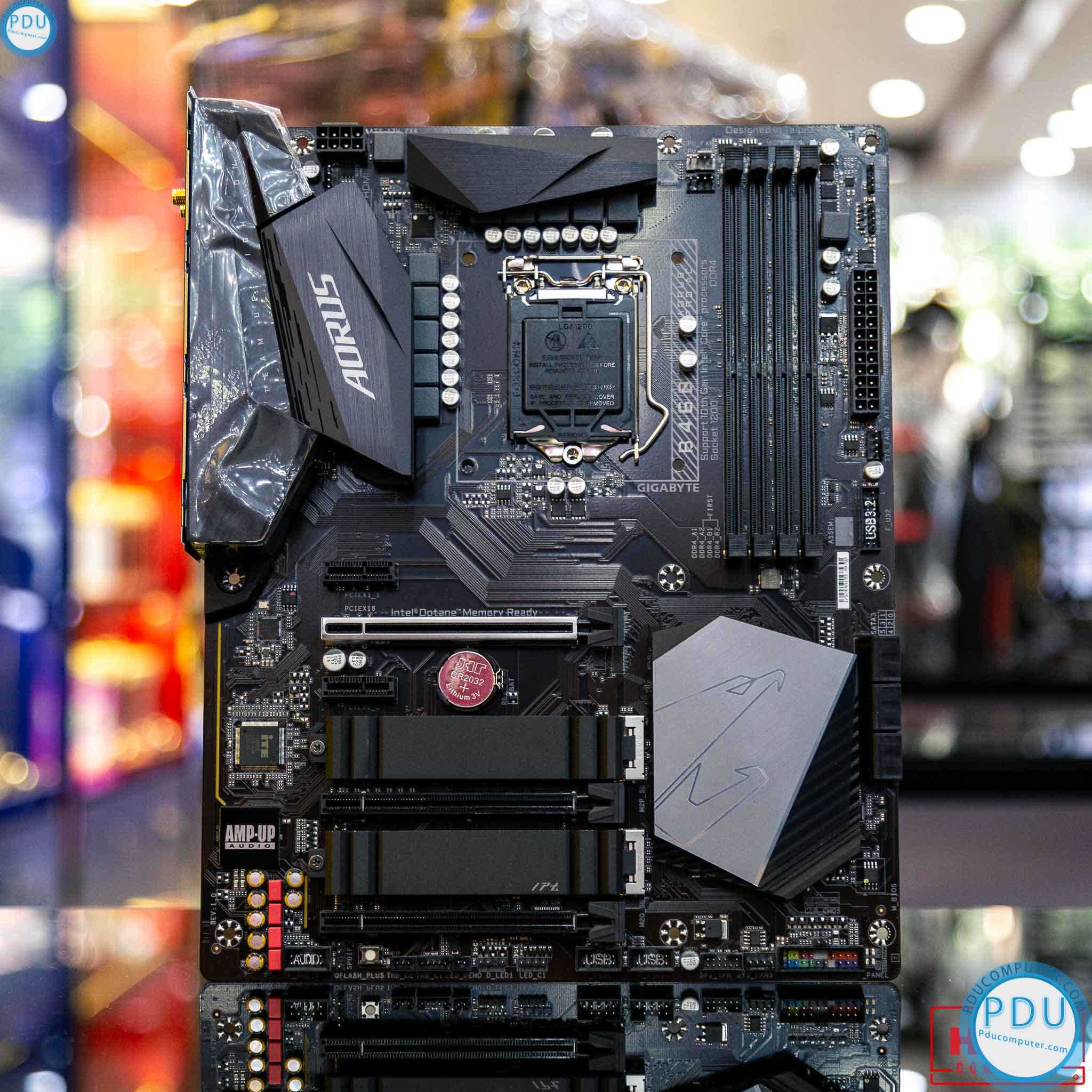 Mainboard Gigabyte B460 AORUS PRO AC (Intel B460, Socket 1200, m-ATX, 4 khe RAM DDR4)