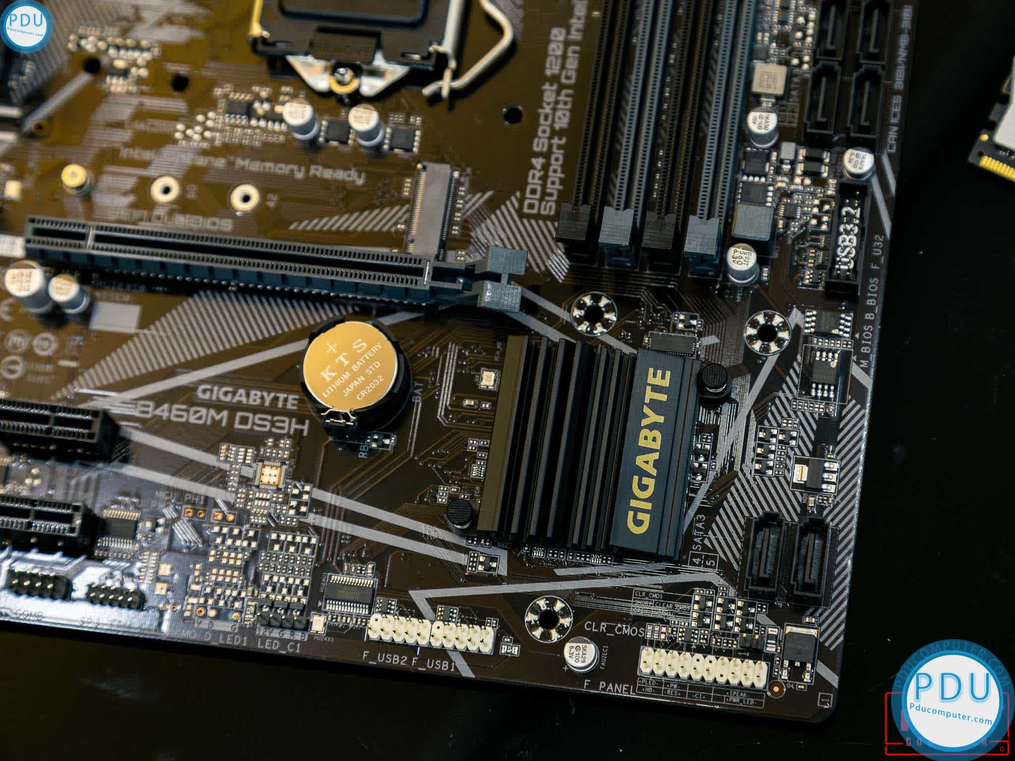 Mainboard Gigabyte B460M DS3H (Intel B460, Socket 1200, m-ATX, 4 khe RAM DDR4)