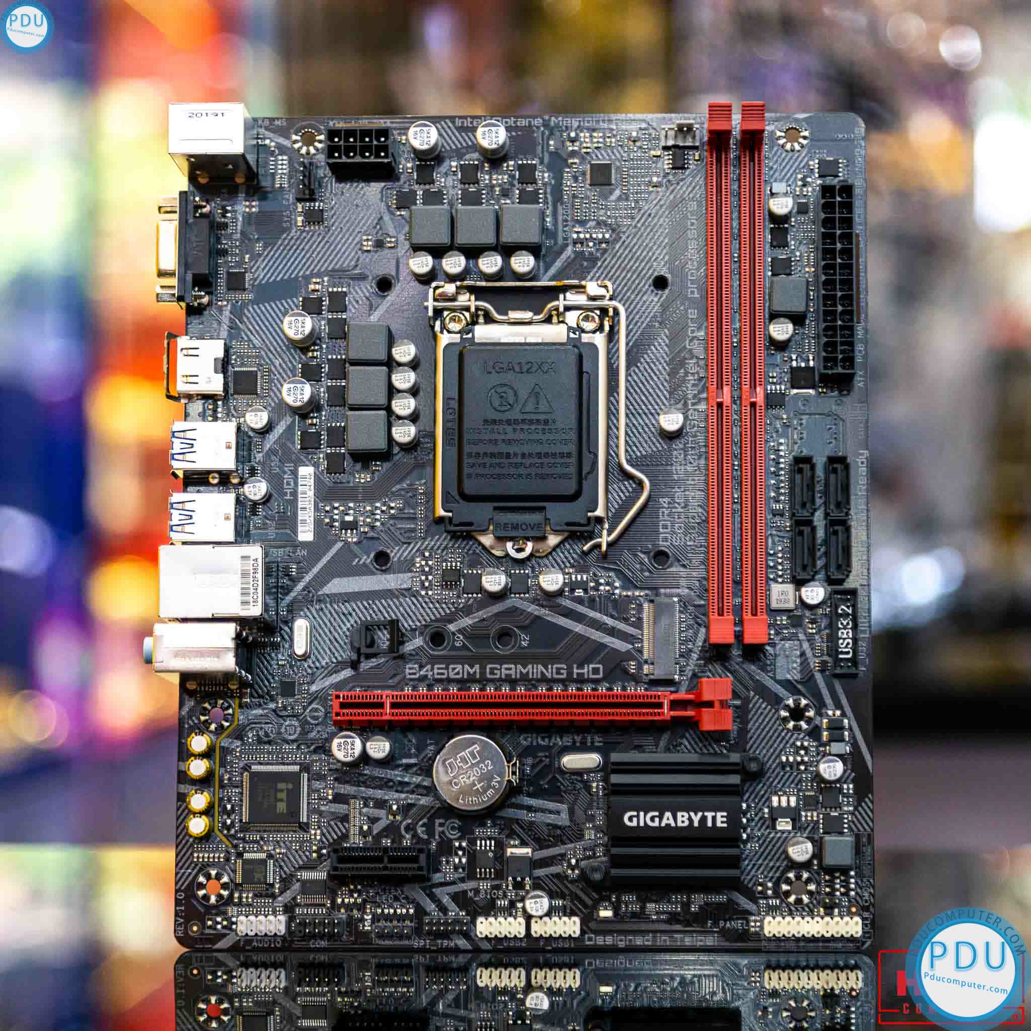 Mainboard Gigabyte B460M GAMING HD (Intel B460, Socket 1200, m-ATX, 2 khe RAM DDR4)