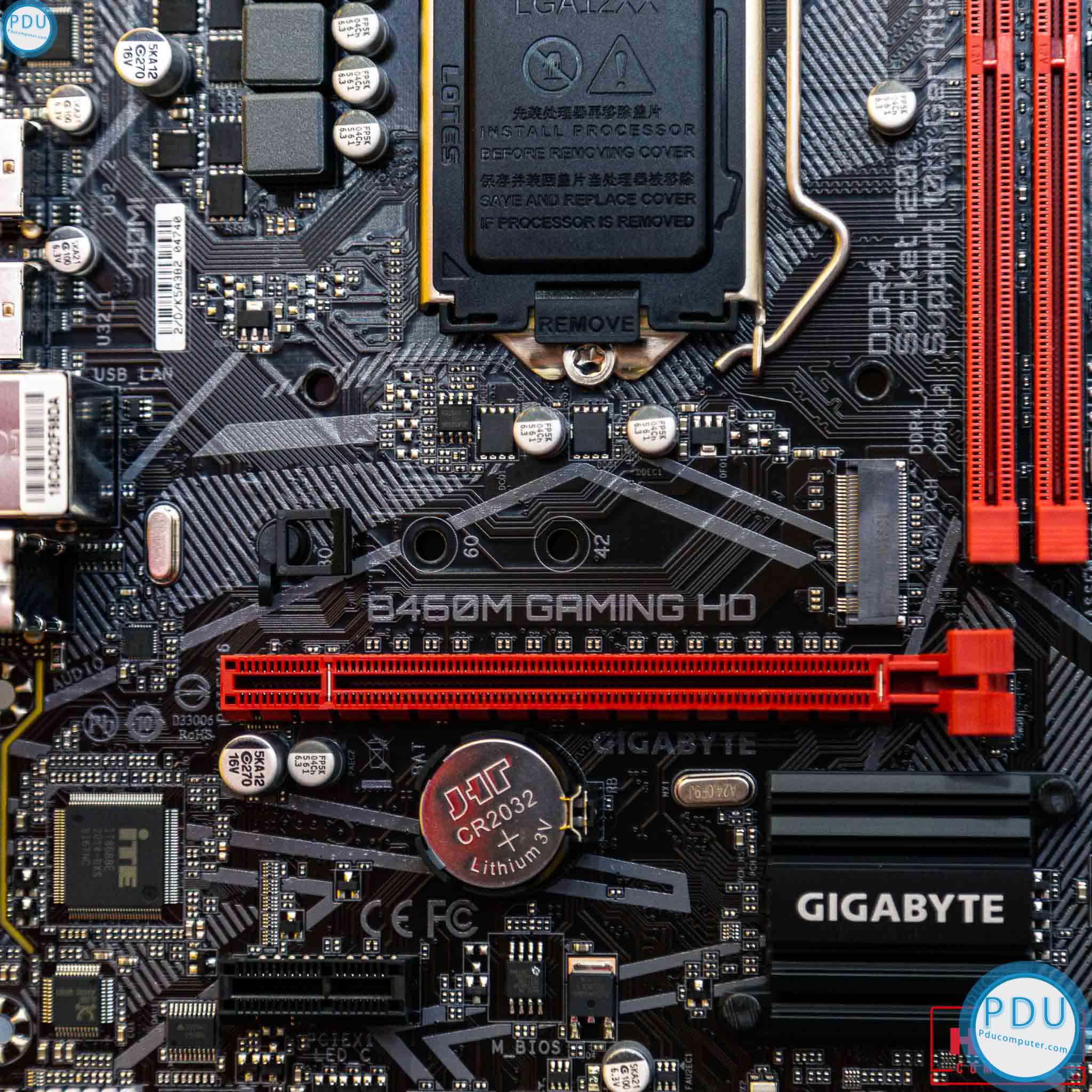 Mainboard Gigabyte B460M GAMING HD (Intel B460, Socket 1200, m-ATX, 2 khe RAM DDR4)