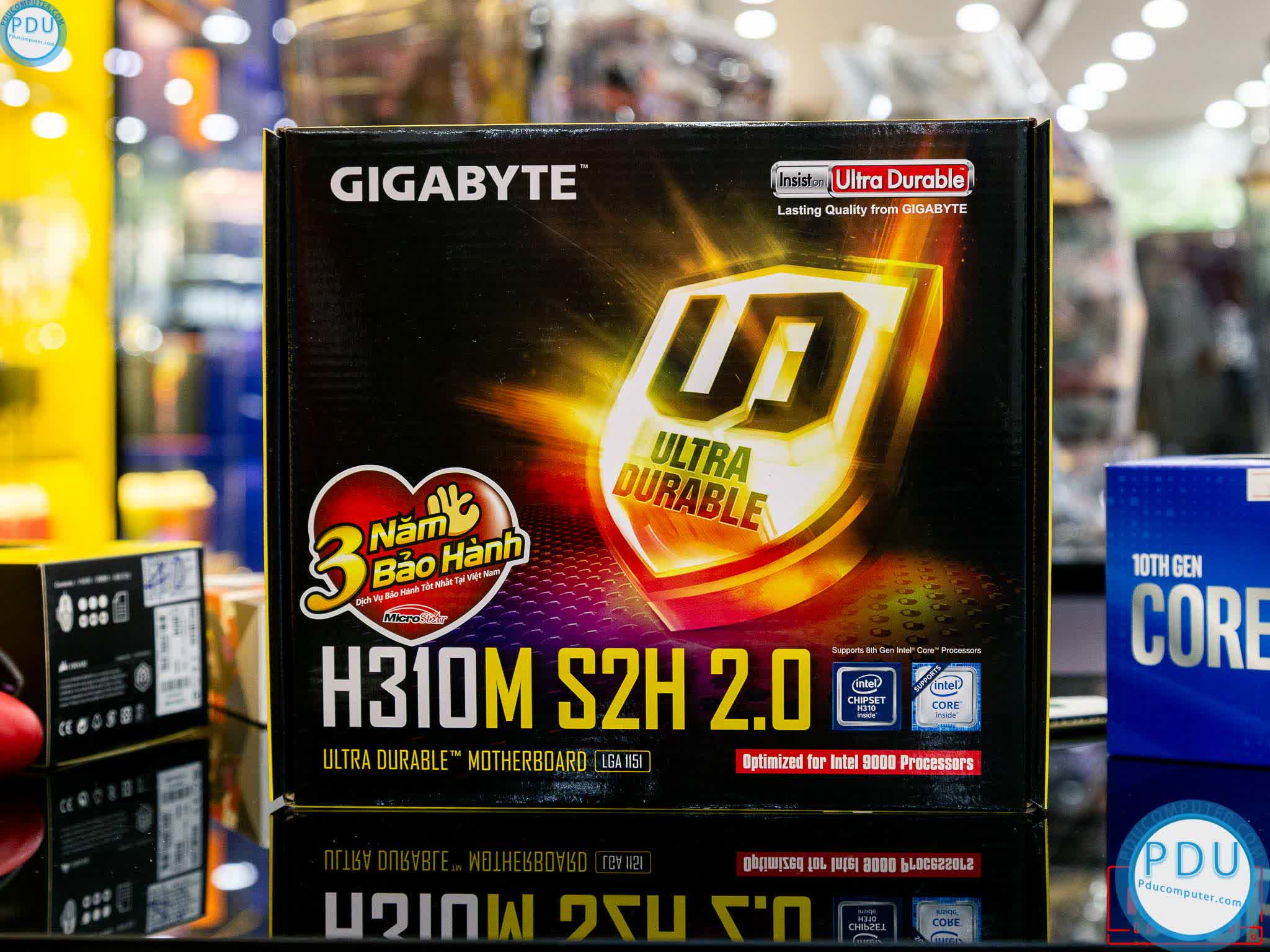 Mainboard GIGABYTE H310M-S2H (Intel H310, Socket 1151, m-ATX, 2 khe RAM DDR4)