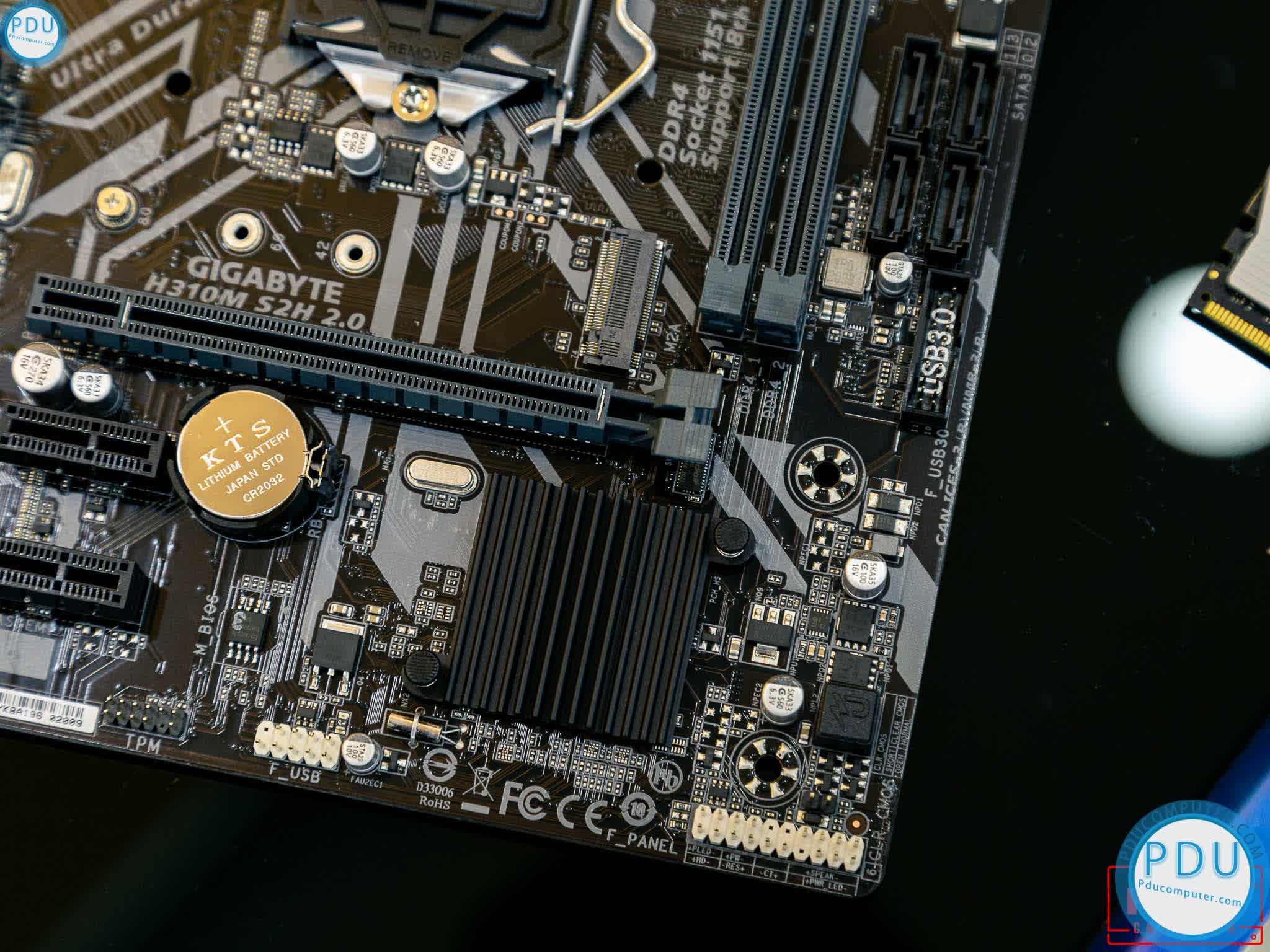 Mainboard GIGABYTE H310M-S2H (Intel H310, Socket 1151, m-ATX, 2 khe RAM DDR4)