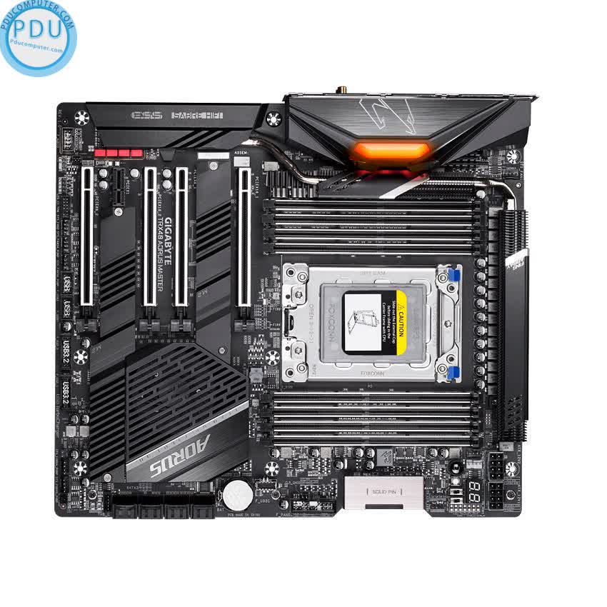 Mainboard GIGABYTE TRX40 AORUS MASTER (AMD TRX40, Socket sTRX4, E-ATX, 8 khe RAM DDR4)