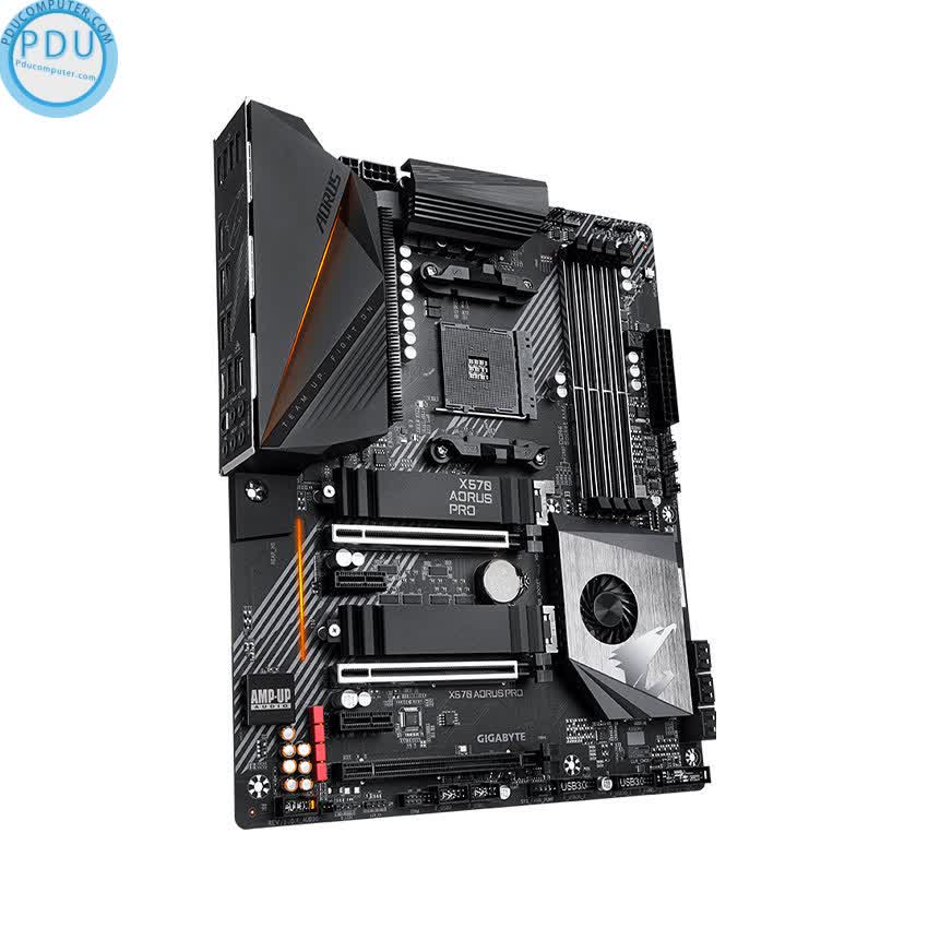 Mainboard GIGABYTE X570 AORUS PRO (AMD X570, Socket AM4, ATX, 4 khe RAM DDR4)
