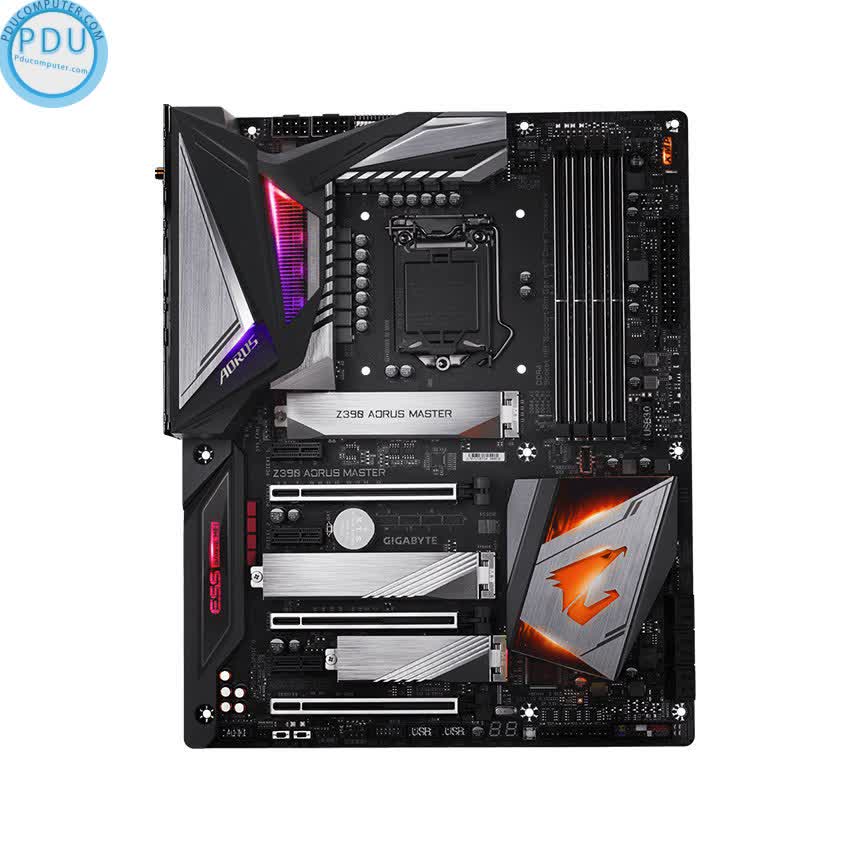 Mainboard GIGABYTE Z390 Aorus Master (Intel Z390, Socket 1151, ATX, 4 khe RAM DDR4)