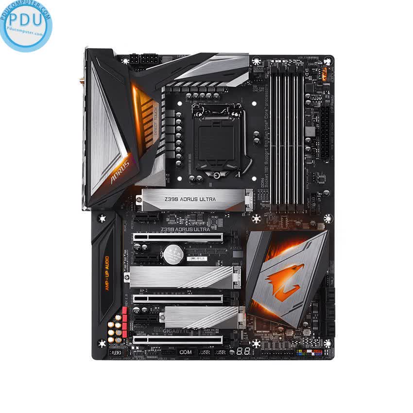 Mainboard GIGABYTE Z390 Aorus Ultra (Intel Z390, Socket 1151, ATX, 4 khe RAM DDR4)
