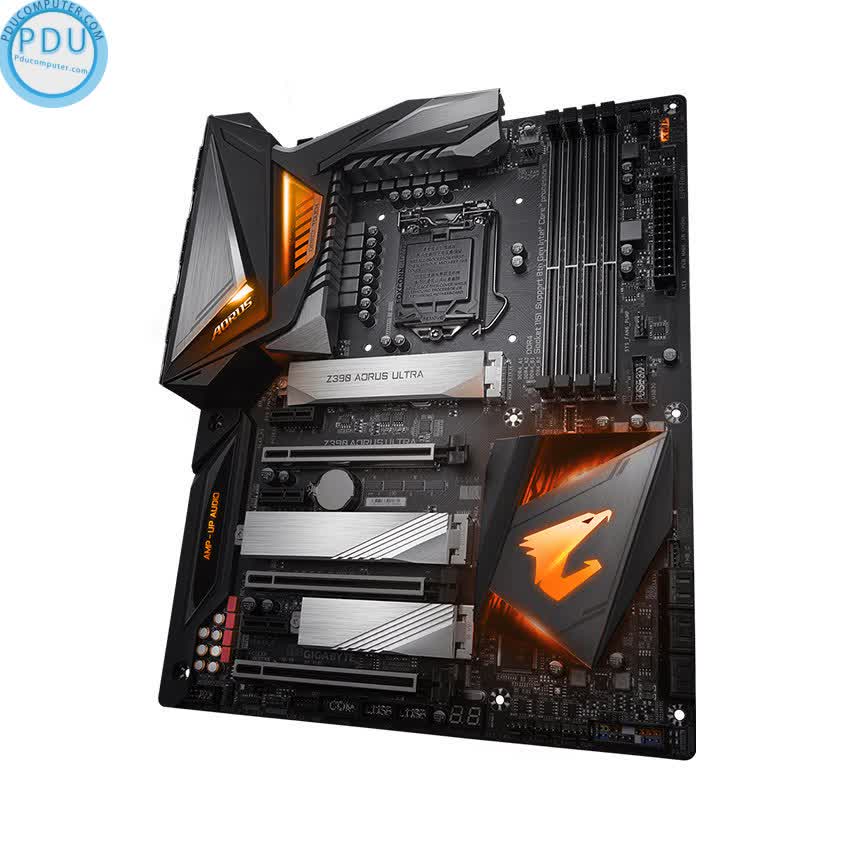 Mainboard GIGABYTE Z390 Aorus Ultra (Intel Z390, Socket 1151, ATX, 4 khe RAM DDR4)