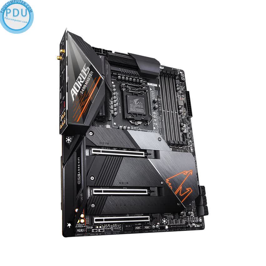 Mainboard GIGABYTE Z490 AORUS MASTER (Intel Z490, Socket 1200, ATX, 4 khe RAM DDR4)