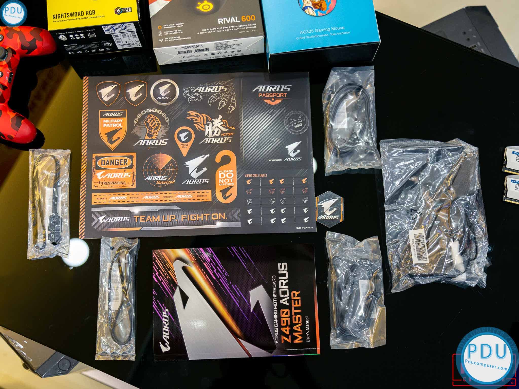 Mainboard GIGABYTE Z490 AORUS MASTER (Intel Z490, Socket 1200, ATX, 4 khe RAM DDR4)