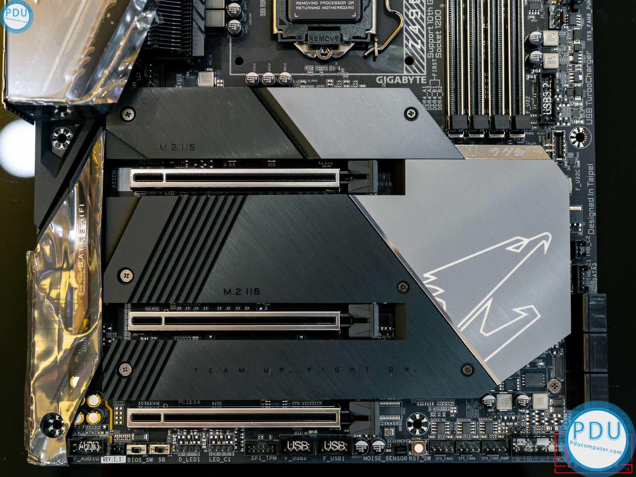 Mainboard GIGABYTE Z490 AORUS MASTER (Intel Z490, Socket 1200, ATX, 4 khe RAM DDR4)