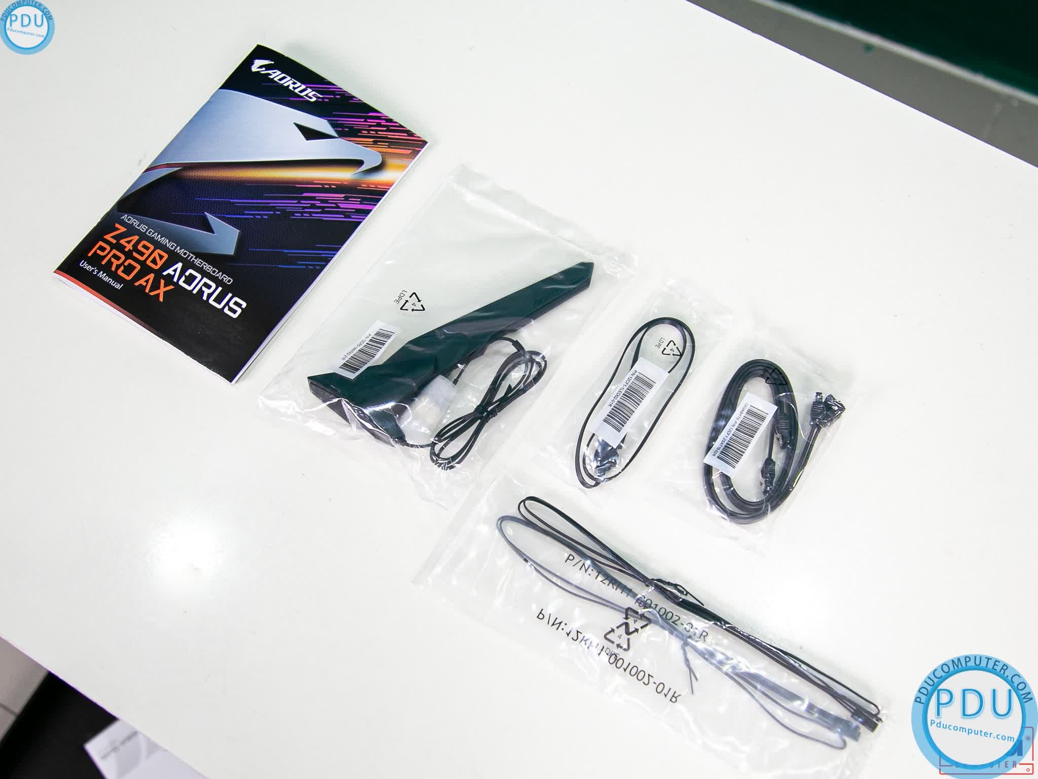 Mainboard GIGABYTE Z490 AORUS PRO AX (Intel Z490, Socket 1200, ATX, 4 khe RAM DDR4)