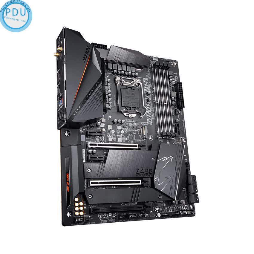 Mainboard GIGABYTE Z490 AORUS PRO AX (Intel Z490, Socket 1200, ATX, 4 khe RAM DDR4)