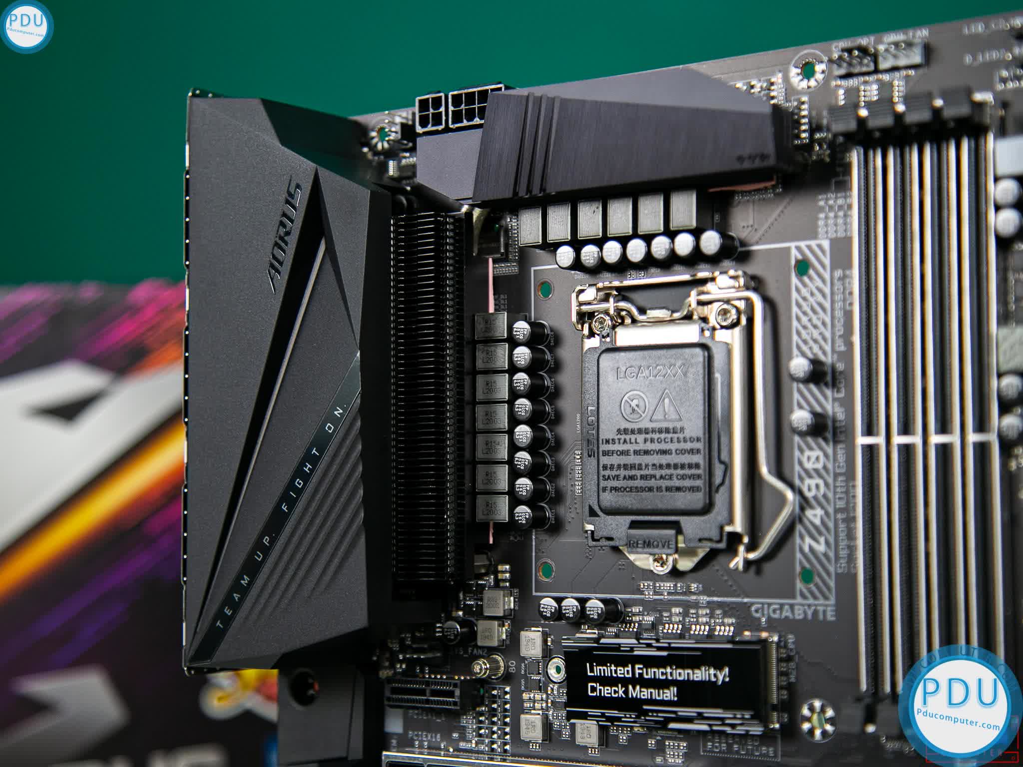 Mainboard GIGABYTE Z490 AORUS PRO AX (Intel Z490, Socket 1200, ATX, 4 khe RAM DDR4)