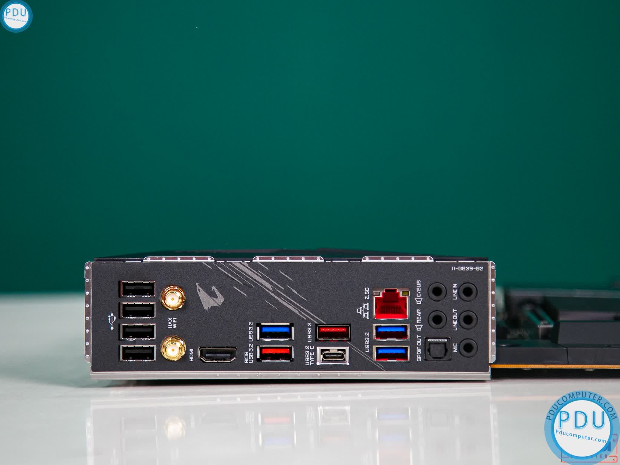 Mainboard GIGABYTE Z490 AORUS PRO AX (Intel Z490, Socket 1200, ATX, 4 khe RAM DDR4)