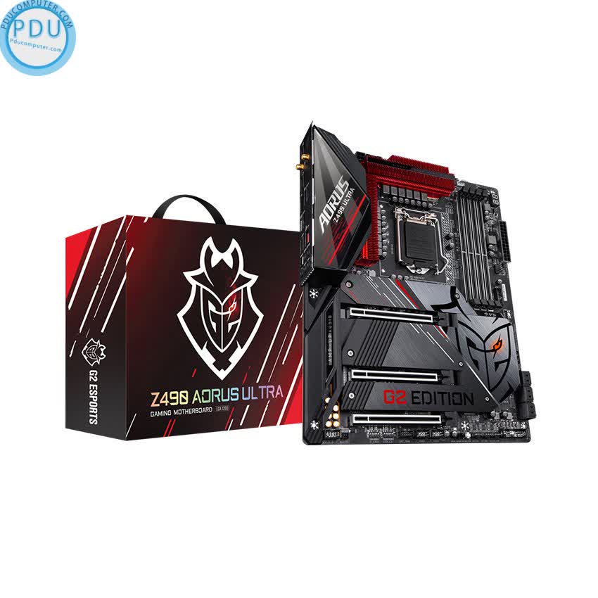 Mainboard GIGABYTE Z490 AORUS ULTRA(G2) (Intel Z490, Socket 1200, ATX, 4 khe RAM DDR4)