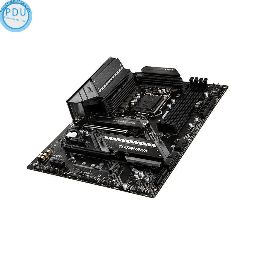 Mainboard MSI MAG B460 TOMAHAWK (Intel B460, Socket 1200, ATX, 4 khe RAM DDR4)