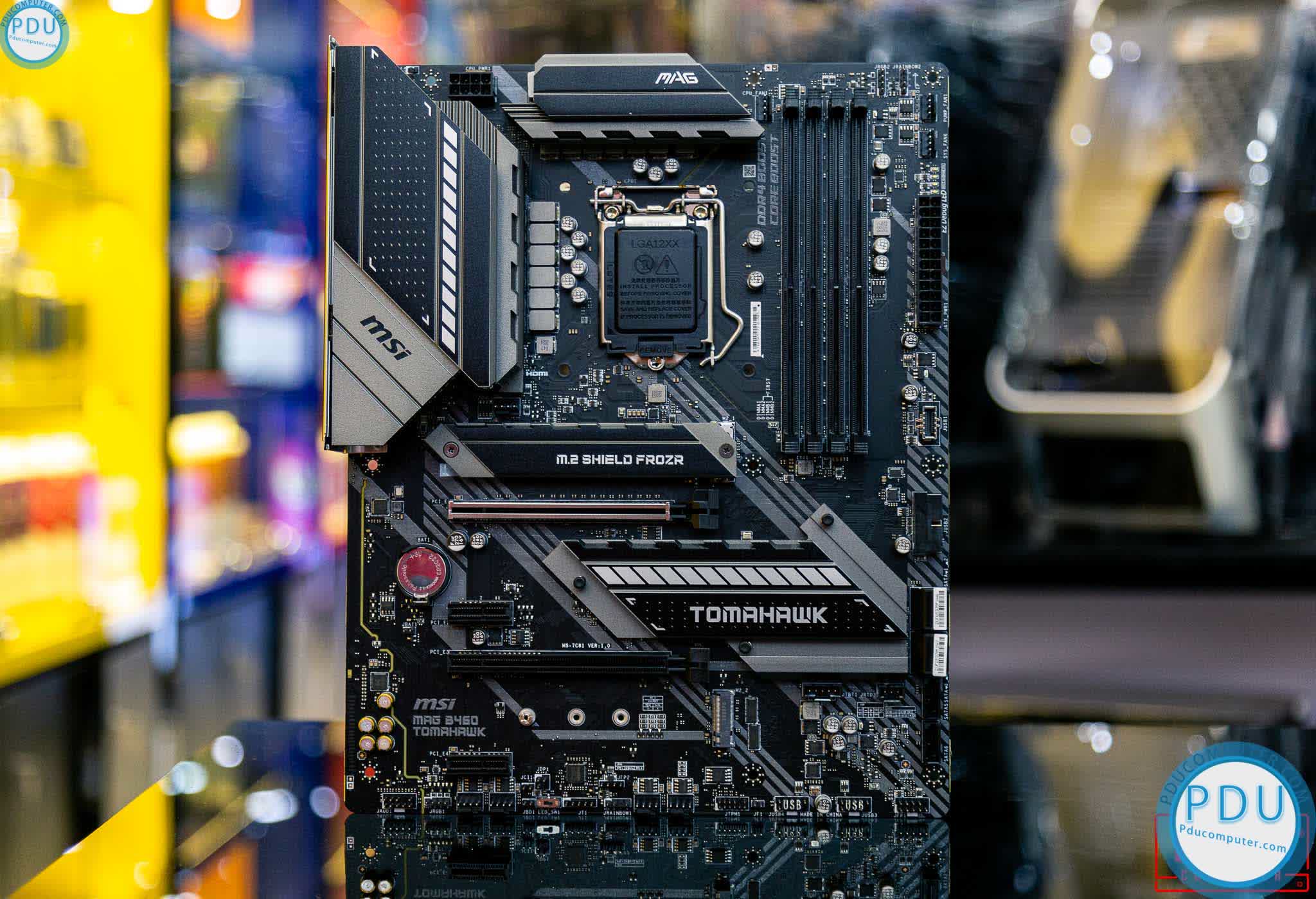 Mainboard MSI MAG B460 TOMAHAWK (Intel B460, Socket 1200, ATX, 4 khe RAM DDR4)