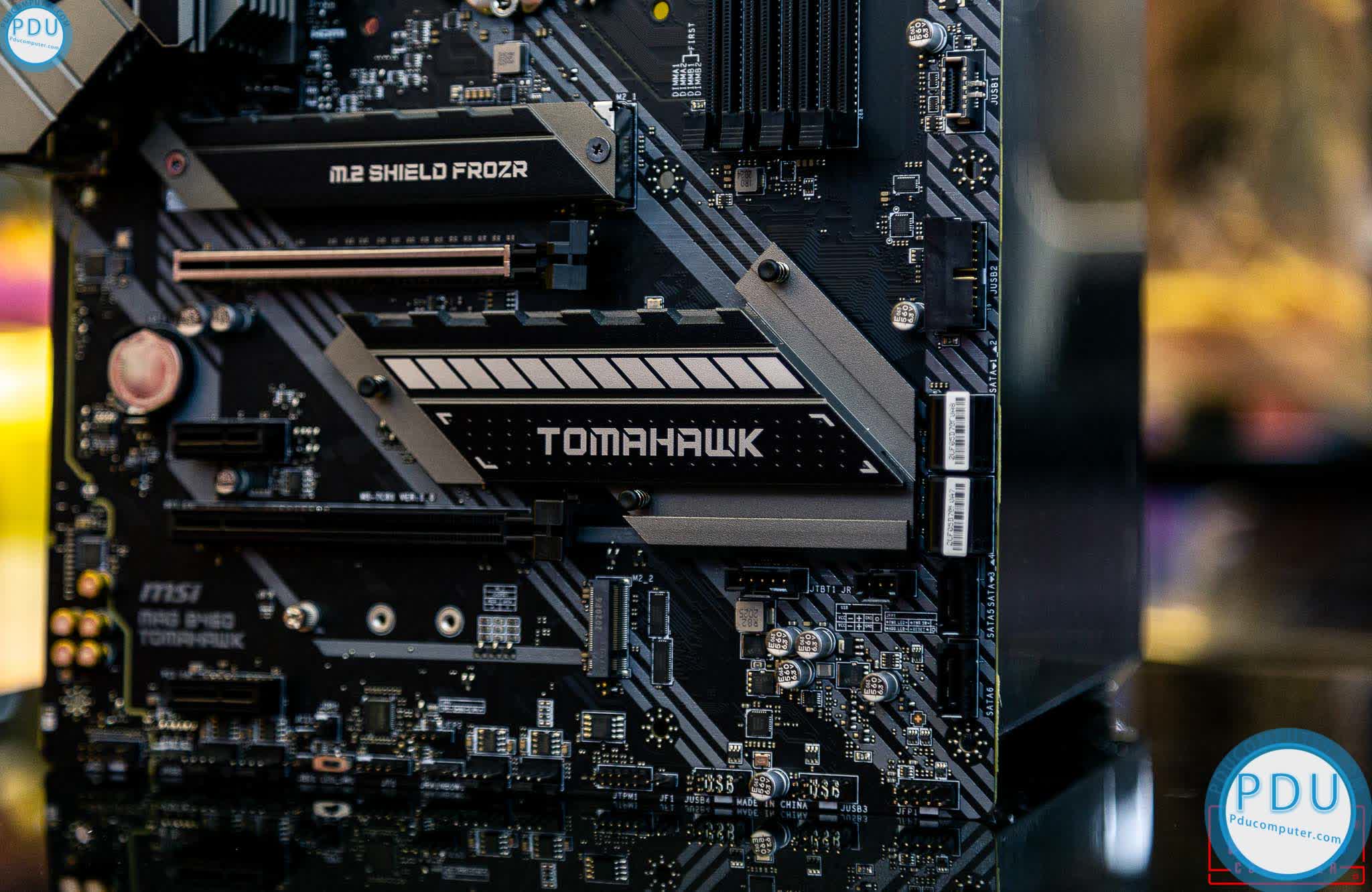 Mainboard MSI MAG B460 TOMAHAWK (Intel B460, Socket 1200, ATX, 4 khe RAM DDR4)