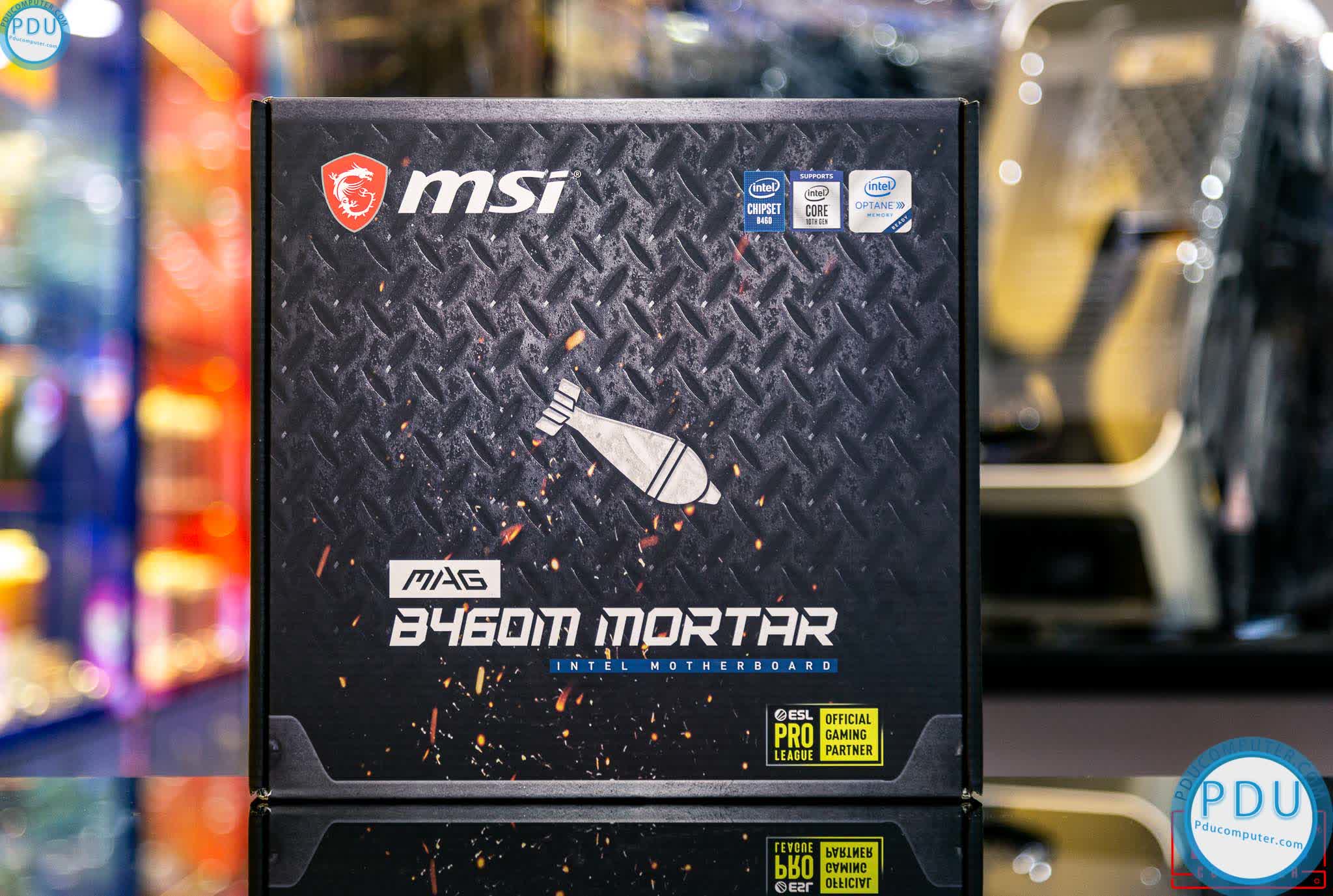 Mainboard MSI MAG B460M MORTAR (Intel B460, Socket 1200, m-ATX, 4 khe RAM DDR4)