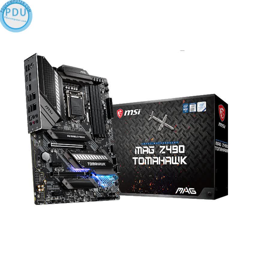 Mainboard MSI MAG Z490 TOMAHAWK (Intel Z490, Socket 1200, ATX, 4 khe RAM DDR4)