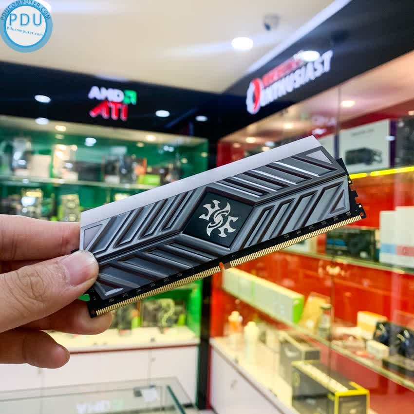 RAM Desktop ADATA XPG Spectrix D41 RGB Grey (AX4U3000316G16A-ST41) 16GB (1x16GB) 3000MHz