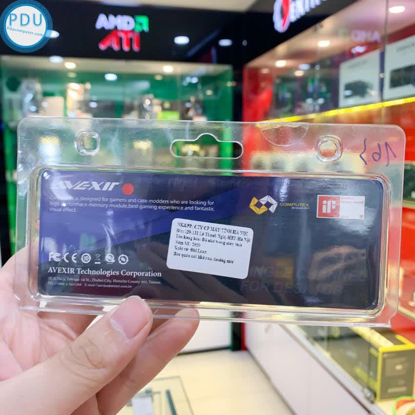 RAM Desktop Averxir 1COR Core (AVD4UZ326661908G-1COR) (1x8GB) DDR4 2666Mhz