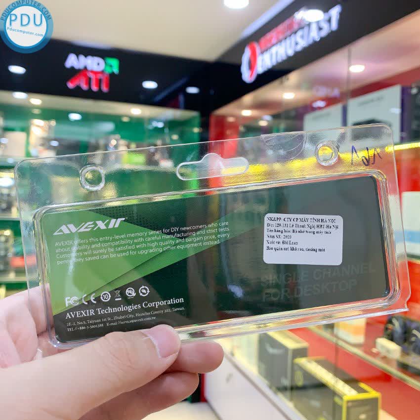 RAM Desktop AVEXIR 1B - Budget 8GB (1x8GB) DDR4 2666MHz