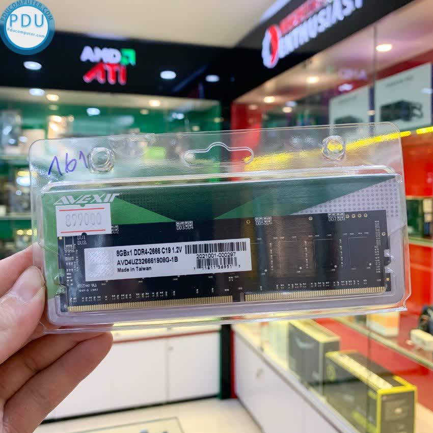 RAM Desktop AVEXIR 1B - Budget 8GB (1x8GB) DDR4 2666MHz