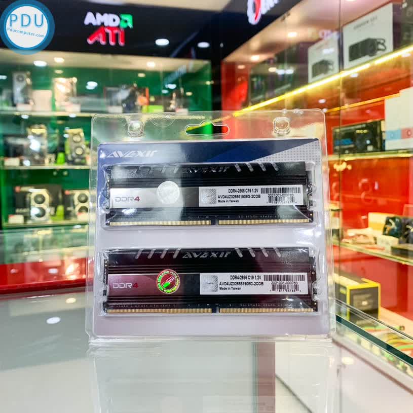 RAM Desktop AVEXIR 2COB Core 16GB (2x8GB) DDR4 2400MHz