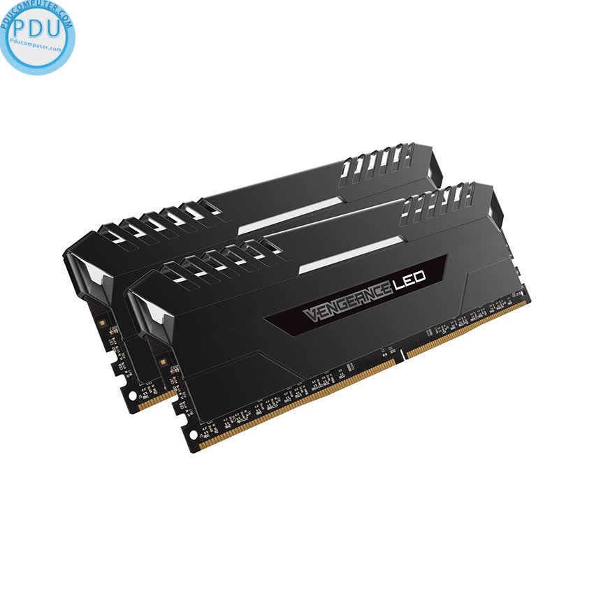RAM Desktop Corsair Vengeance Led White (CMU16GX4M2A2666C16) 16GB (2*8GB) DDR4 2666Mhz