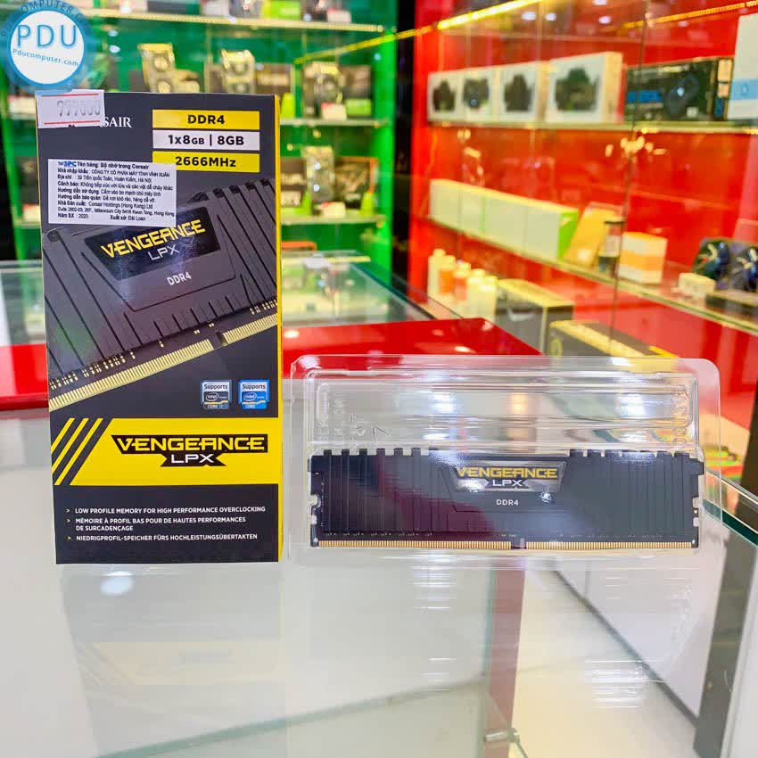 RAM Desktop CORSAIR Vengeance LPX (CMK8GX4M1A2666C16 ) 8GB (1x8GB) DDR4 2666MHz