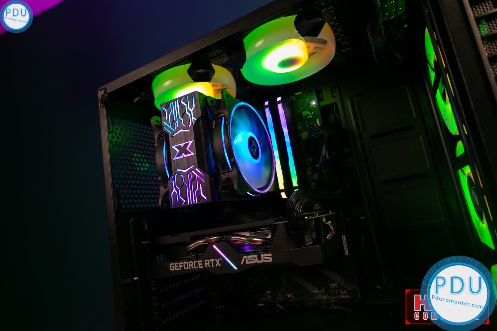 Ram Desktop Corsair Vengeance PRO RGB (CMW32GX4M2D3600C18) 32GB (2x16GB) DDR4 3600MHz