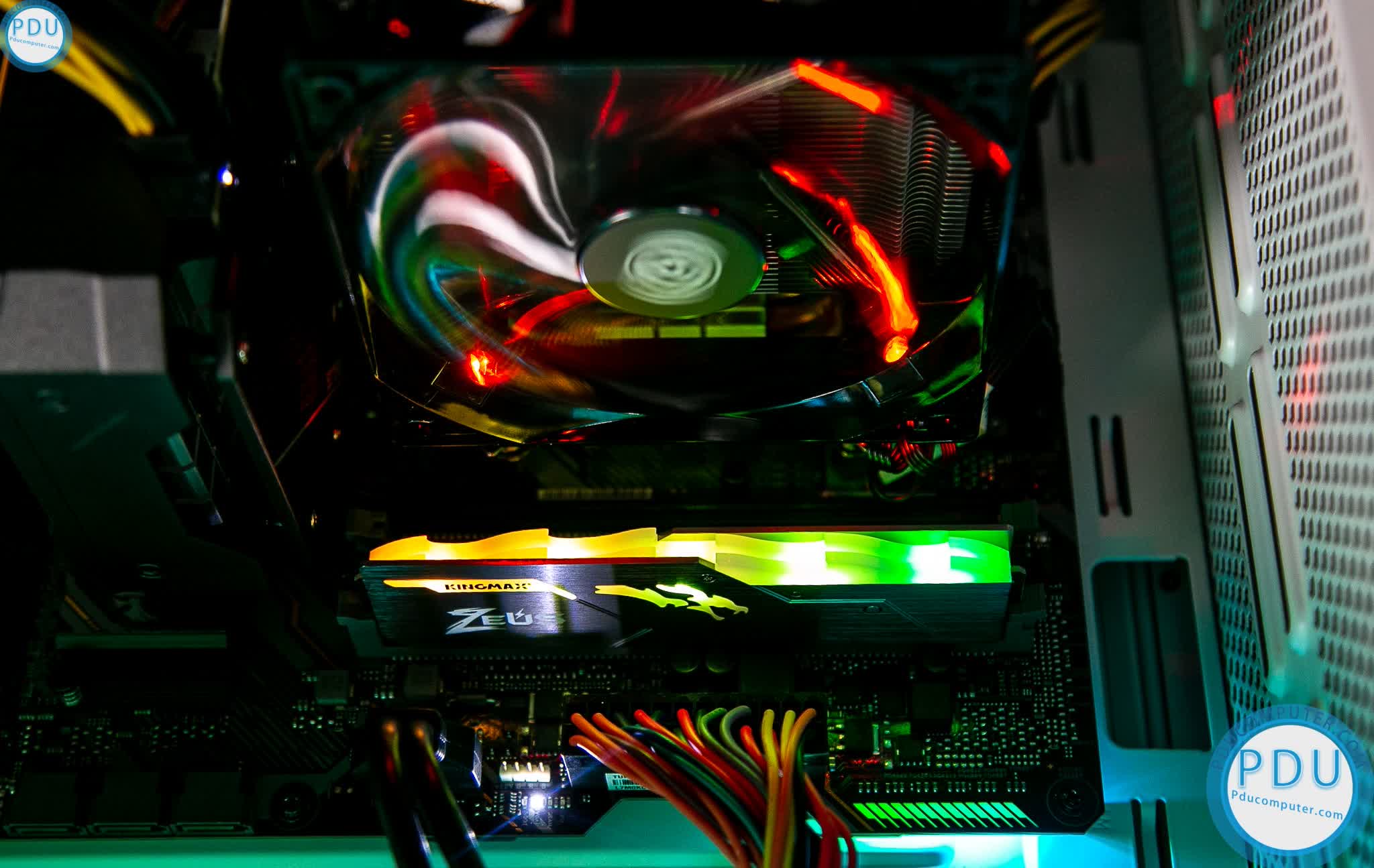 Ram Desktop Kingmax Zeus Dragon RGB (KM-LD4-3000-16GR) 16GB (1x16GB) DDR4 3000Mhz