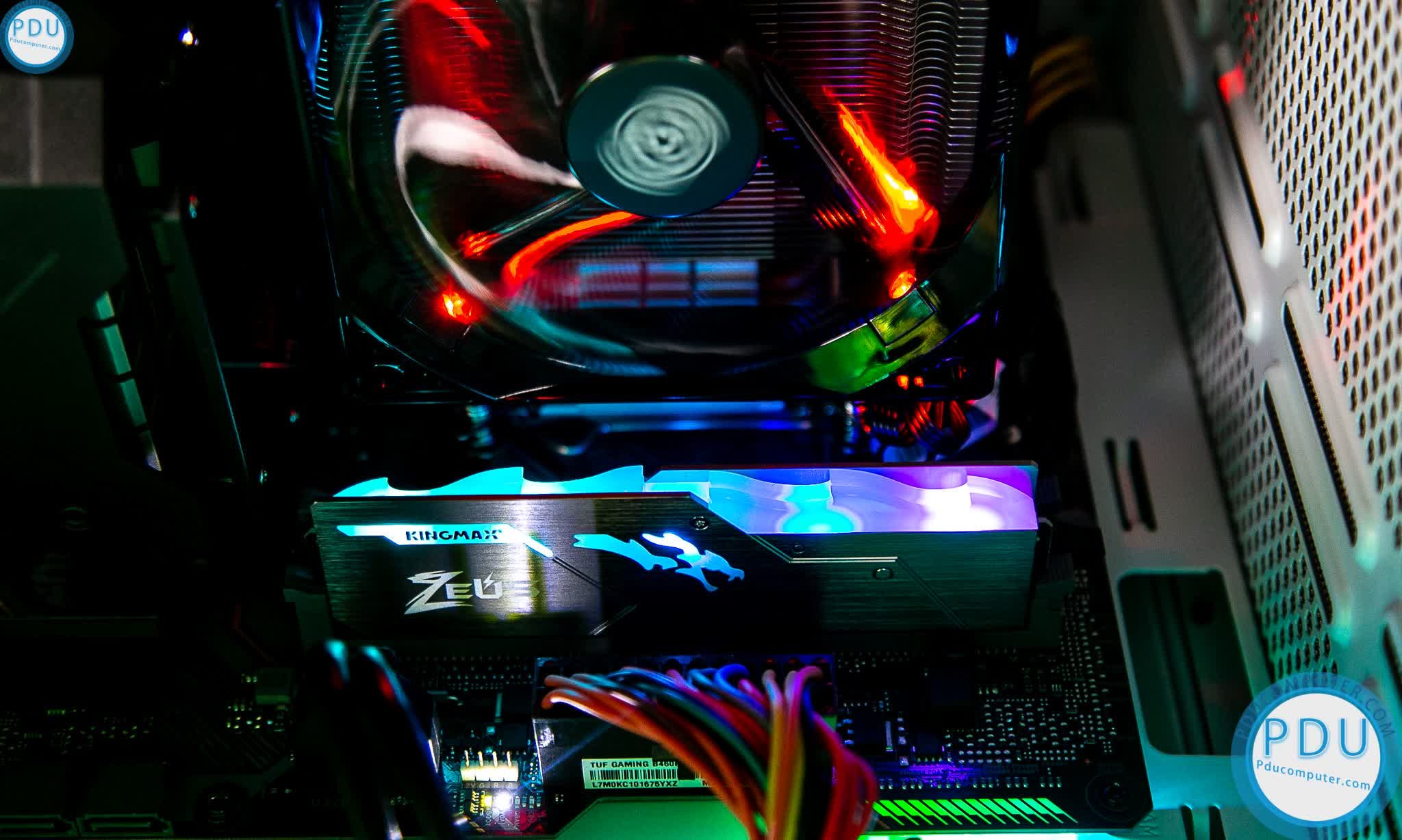 Ram Desktop Kingmax Zeus Dragon RGB (KM-LD4-3000-16GR) 16GB (1x16GB) DDR4 3000Mhz